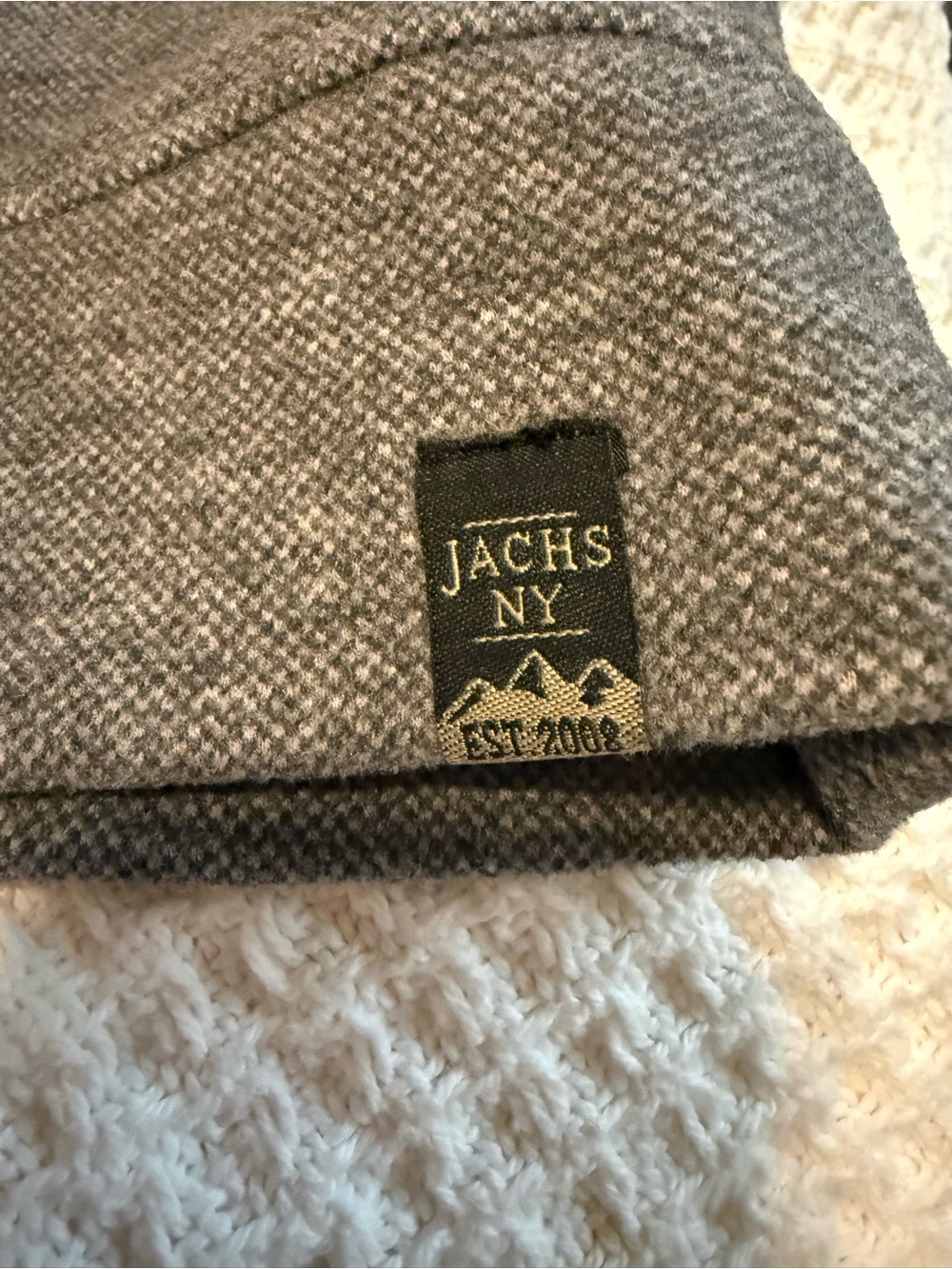 JACHS NY Fleece Lined Crewneck Pullover Sweater Gray Men’s Small Outdoor - Picture 5 of 6